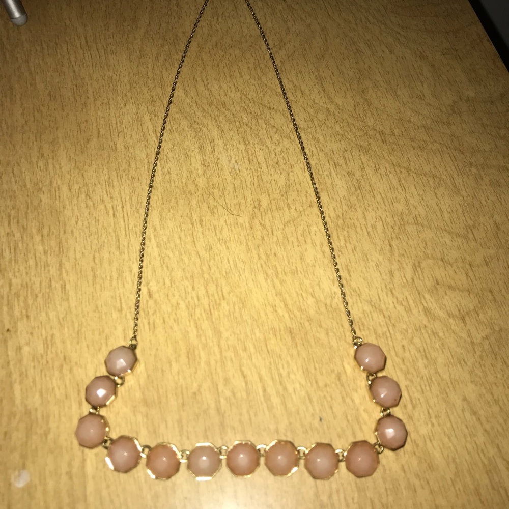 Ann Taylor necklace with pink gems